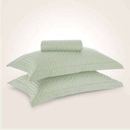 550 TC Italian Jacquard 100% Cotton Green