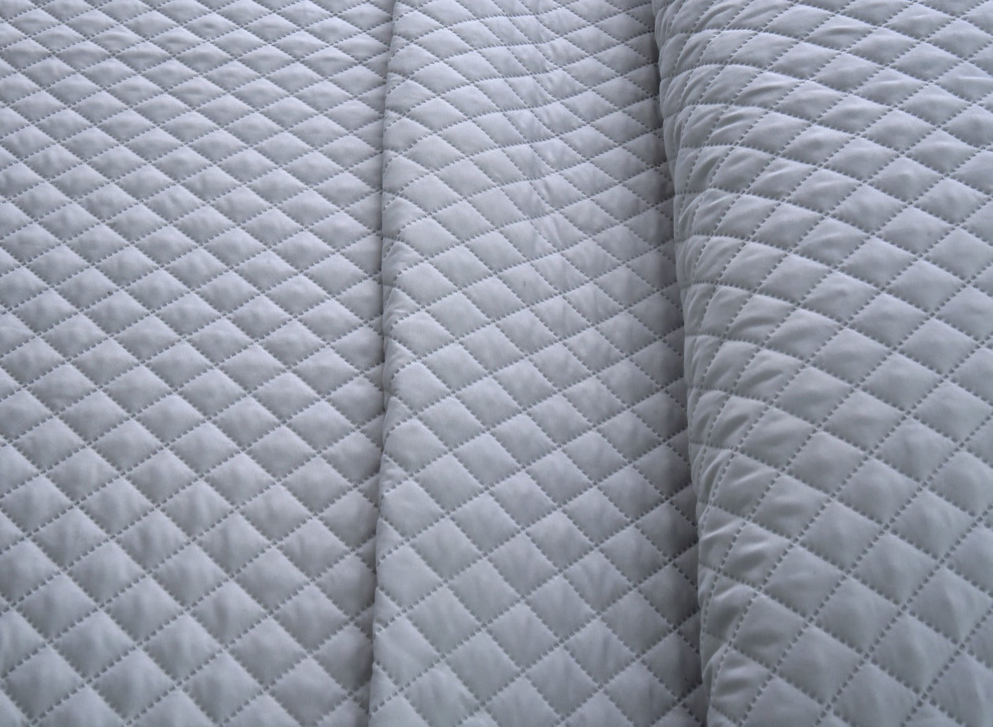 Quilted Luxury Bed Spread Set Blue